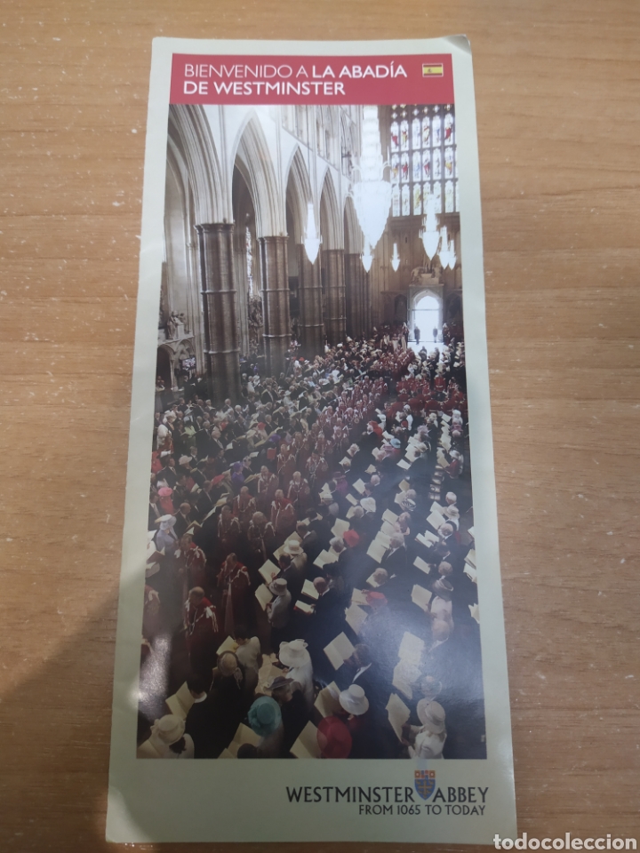 Folletos de turismo: Triptico Abadia de Westminster. - Foto 1