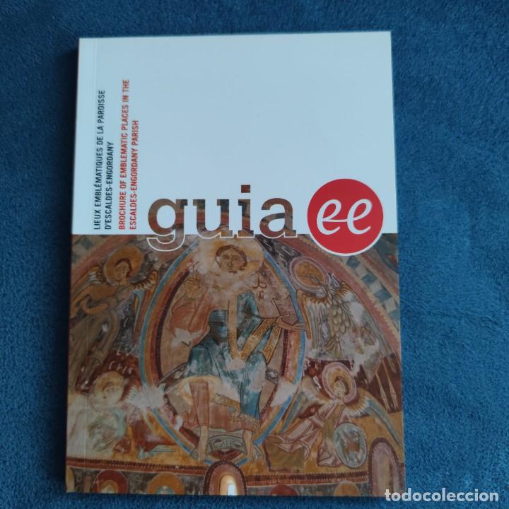 Travel Brochures: Gu&iacute;a turismo d&acute;Escaldes- Engordany de Andorra. En franc&eacute;s e ingles.