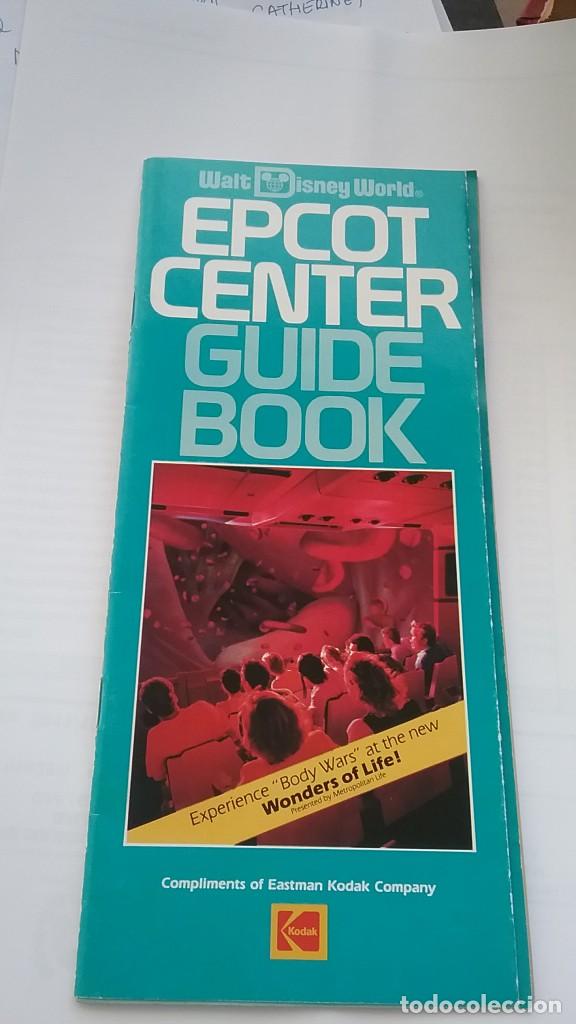 Folletos de turismo: Guia Epcot center a&ntilde;os 80. Disney world (560-1)