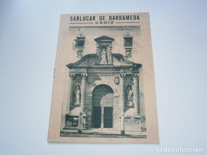 Tourismusbrosch&uuml;ren: SANLUCAR DE BARRAMEDA - PUBLICACIONES DE LA JUNTA PROVINCIAL DEL TURISMO DE C&Aacute;DIZ