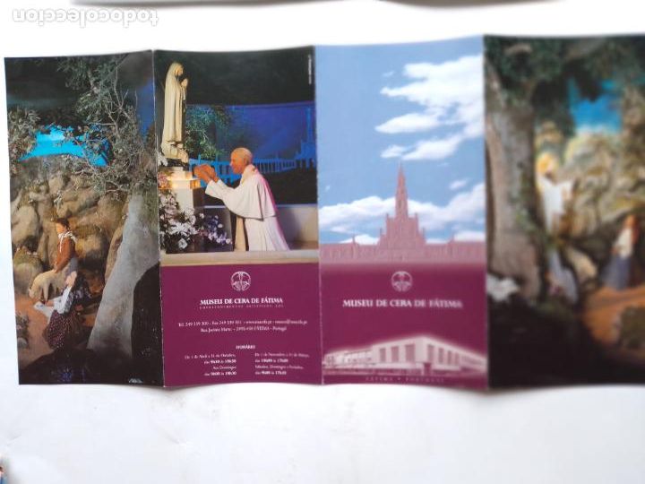 Brochures de tourisme: FOLLETO MUSEU DE CERA DE FATIMA - 90&acute;S - RELIGION museo