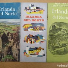 Folletos de turismo: ANTIGUOS FOLLETOS PUBLICITARIOS DE IRLANDA DEL NORTE. Lote 312369958