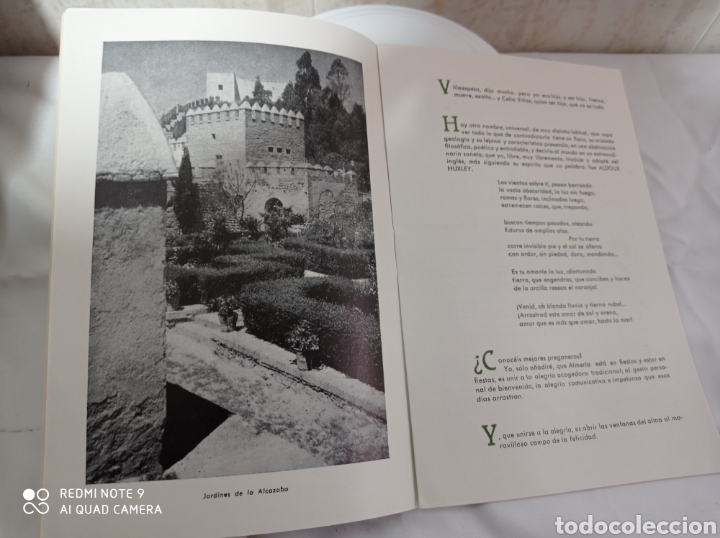 Folletos de turismo: ALMER&Iacute;A PROGRAMA FERIA 1965 NUEVO - Foto 2