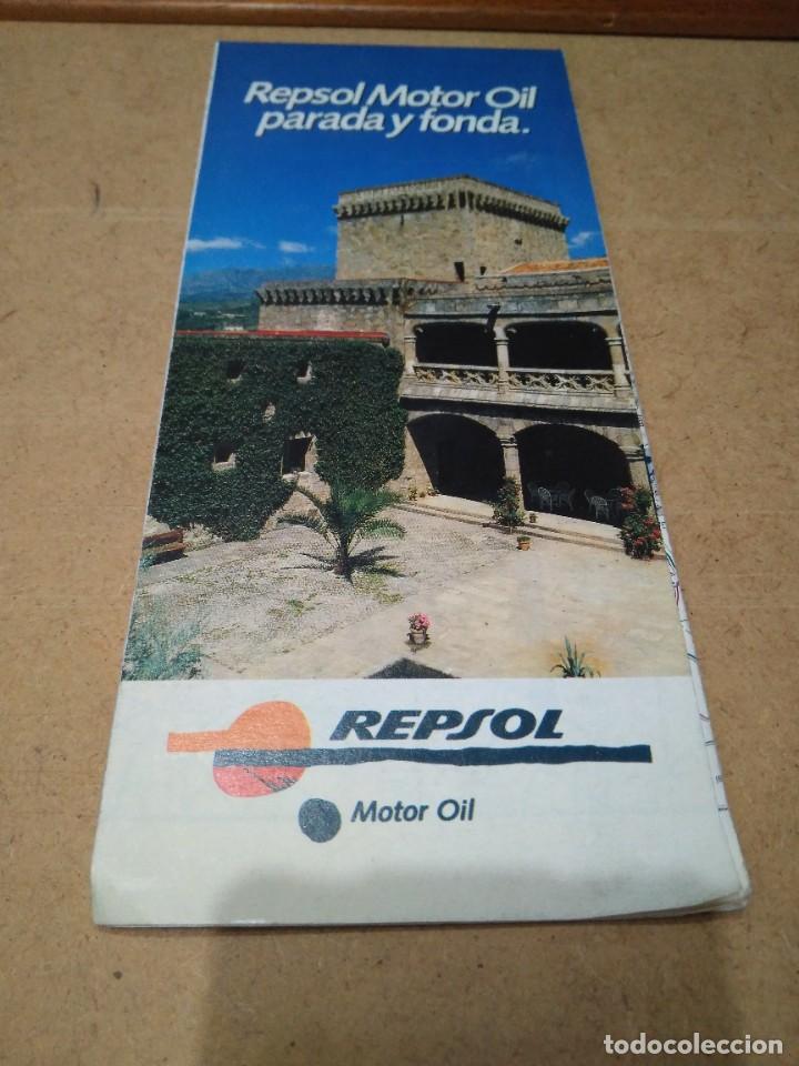 Tourismusbrosch&uuml;ren: Lote 863. Repsol motor oil parada y fonda