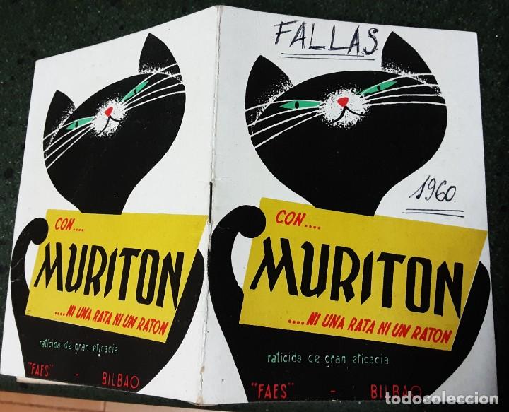 Brochures de tourisme: Programa de fiestas fallas 1960