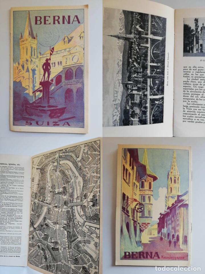 Foglietti di turismo: ANTIGUO FOLLETO TUR&Iacute;STICO -OLD TOURISTIC LEAFLET BERNA SUIZA 1927 (En espa&ntilde;ol)