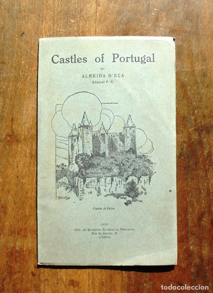 Tourismusbrosch&uuml;ren: Castles of Portugal Almeida d&rsquo;E&ccedil;a 1925 The Portuguese Government Tourist Office castells castillos