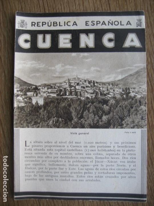 Tourismusbrosch&uuml;ren: Cuenca. Rep&uacute;blica Espa&ntilde;ola. Patronato de Turismo