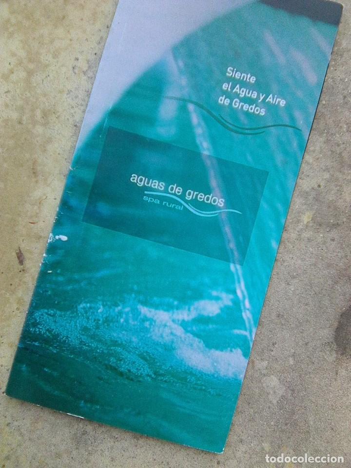 Folletos de turismo: Aguas de gredos - spa rural - hoyos del espino - avila