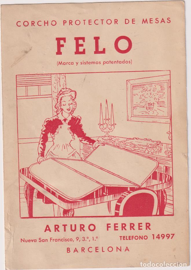 Folletos de turismo: D&iacute;ptico.Felo, Corcho protector de mesas - Foto 1