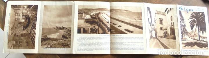 Travel Brochures: Sitges, perla del mediterr&aacute;neo ca. 1930 desplegable turisme. Molt bon estat