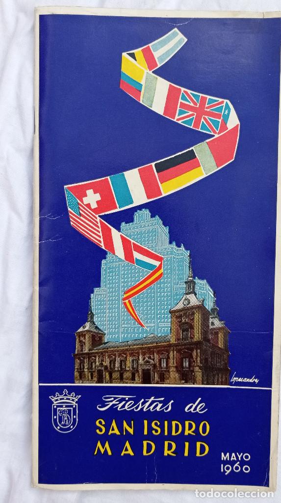 Tourismusbrosch&uuml;ren: FIESTAS DE SAN ISIDRO Madrid, 1960. Texto Jos&eacute; del Corral, 6 idiomas