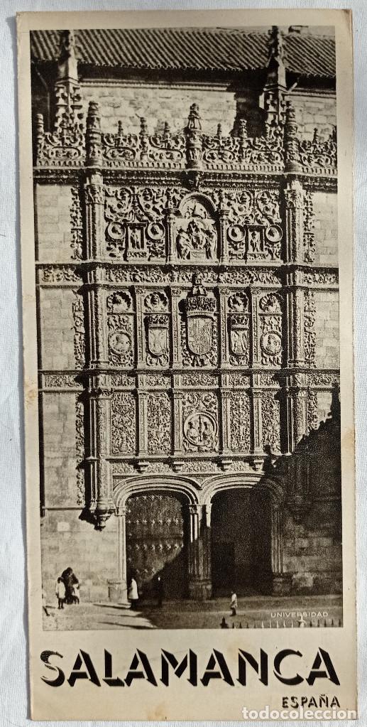 Folhetos de turismo: SALAMANCA. FOLLETO DE TURISMO. A&ntilde;os 30
