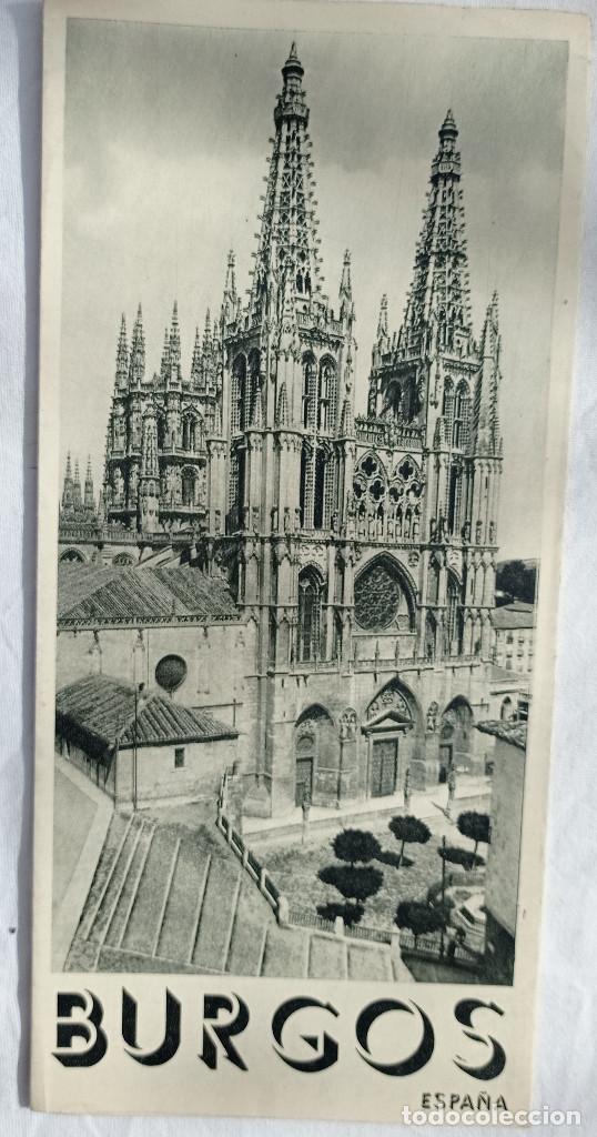 Tourismusbrosch&uuml;ren: BURGOS. FOLLETO DE TURISMO. A&ntilde;os 1930