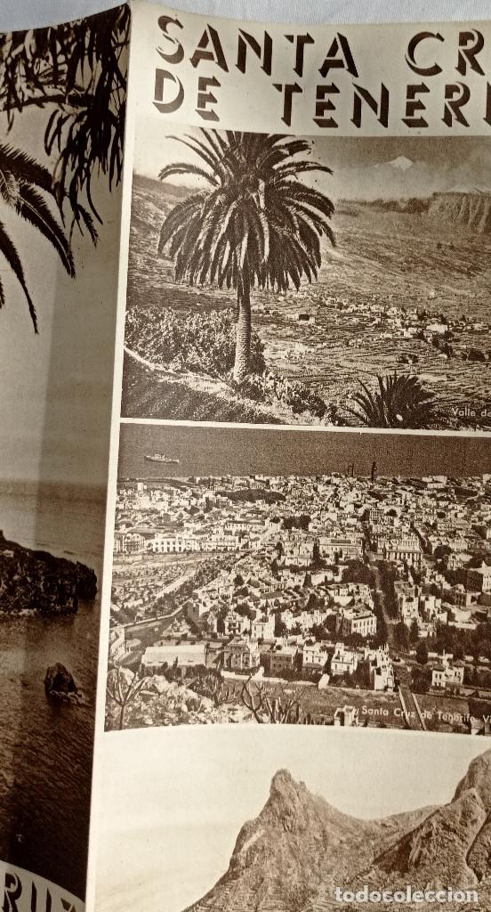 Tourismusbrosch&uuml;ren: SANTA CRUZ DE TENERIFE. FOLLETO DE TURISMO. A&ntilde;os 1930. Canarias