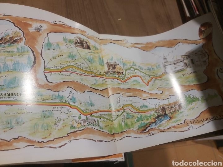Brochures de tourisme: GALICIA EL CAMINO SANTIAGO DEL NIRRE PRIVINCIAS LUGO RUTA COSTA 1992 CAT&Aacute;LOGO