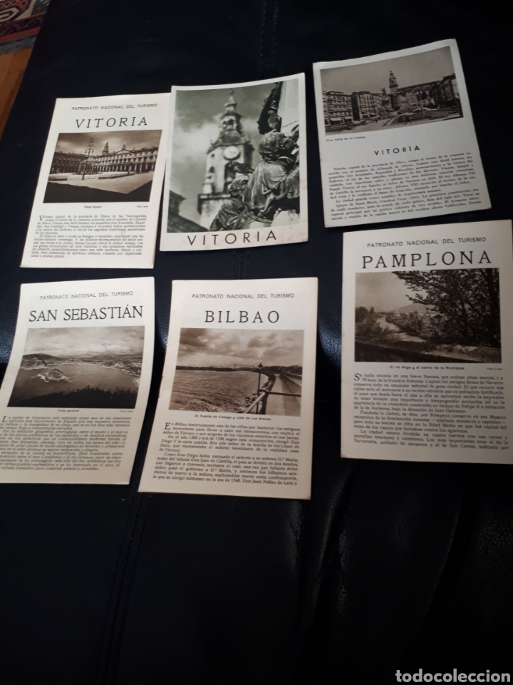 Brochures de tourisme: Lote Patronato Turismo Vitoria San Sebastian Bilbao Pamplona