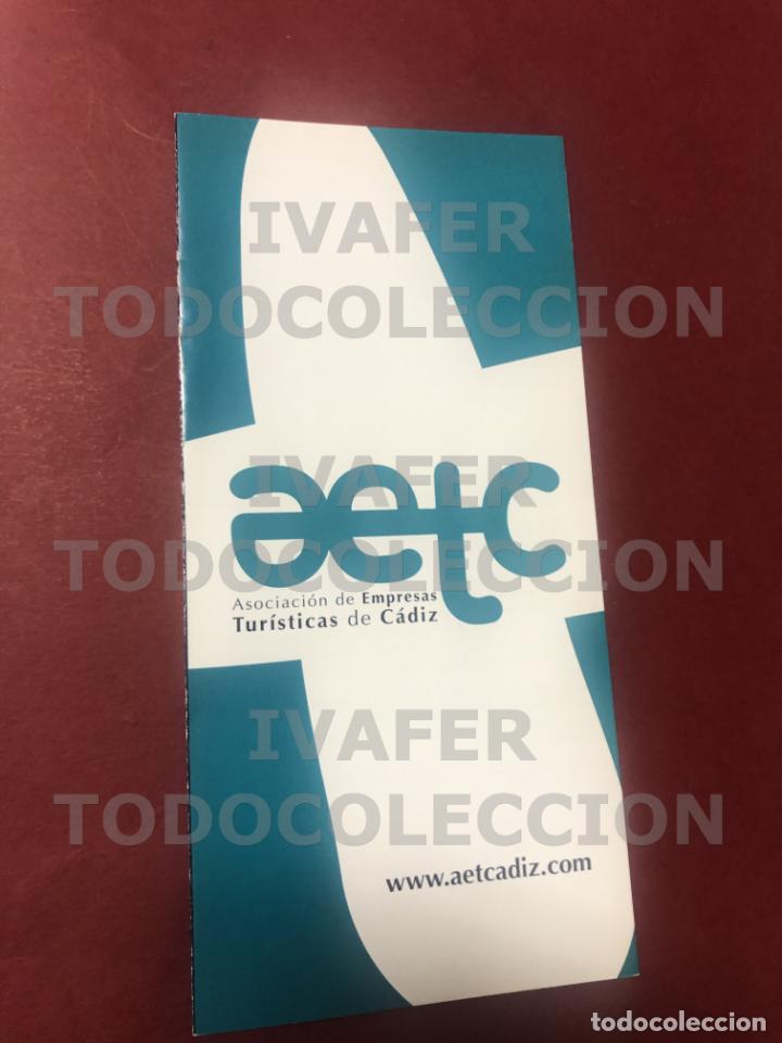 Brochures de tourisme: FOLLETO ASOCIACION EMPRESAS TURISTICAS DE CADIZ