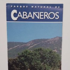 Folletos de turismo: FOLLETO TURISMO CIUDAD REAL PARQUE NATURAL DE CABAÑEROS, 1990, 8 P