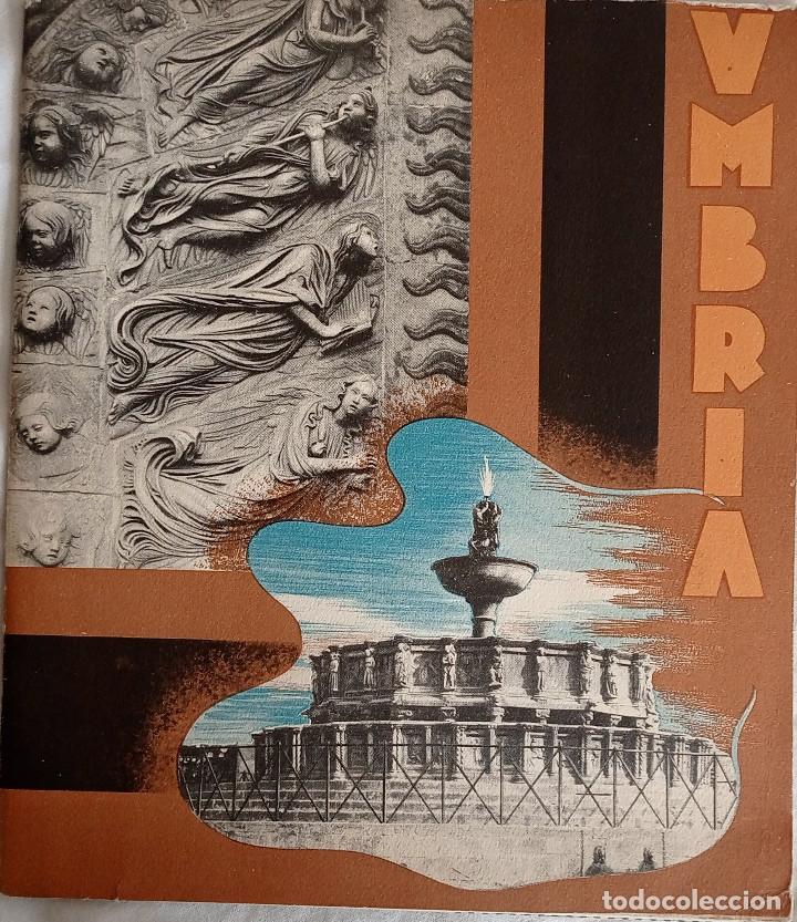 Folhetos de turismo: UMBR&Iacute;A - Italia. Folleto de Turismo, 1937
