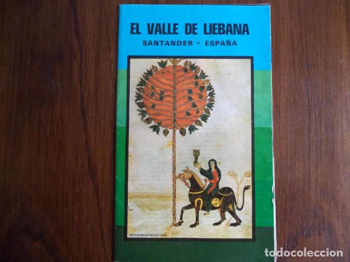 Tourismusbrosch&uuml;ren: Folleto de mano turismo El Valle de Liebana. Santander