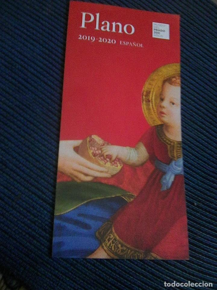 Folletos de turismo: Museo del prado - madrid - folleto plano desplegable 2019 - 2020..