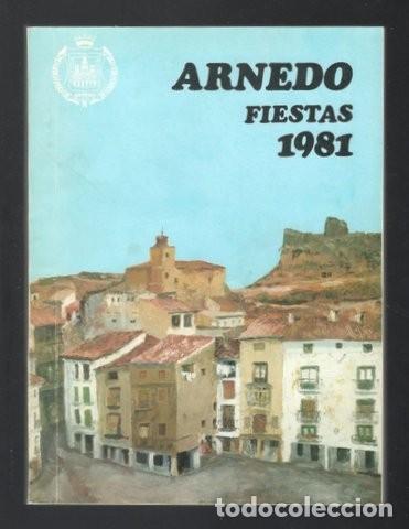 Tourismusbrosch&uuml;ren: ARNEDO: FIESTAS 1981.