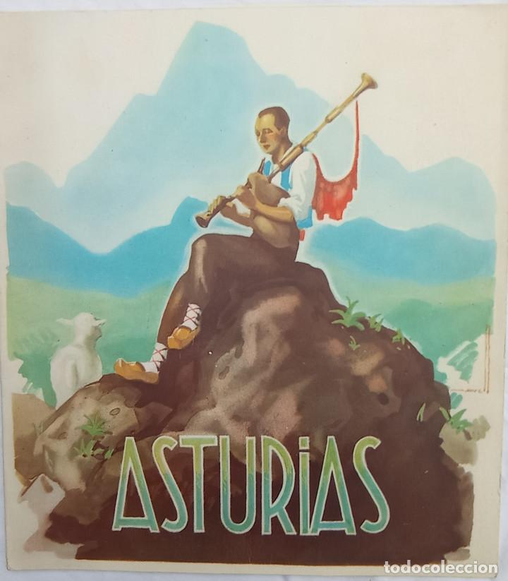 Brochures de tourisme: ASTURIAS, FOLLETO DE TURISMO, ANTIGUO