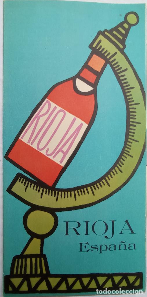 Brochures de tourisme: Vins de RIOJA, folleto antiguo, en franc&eacute;s