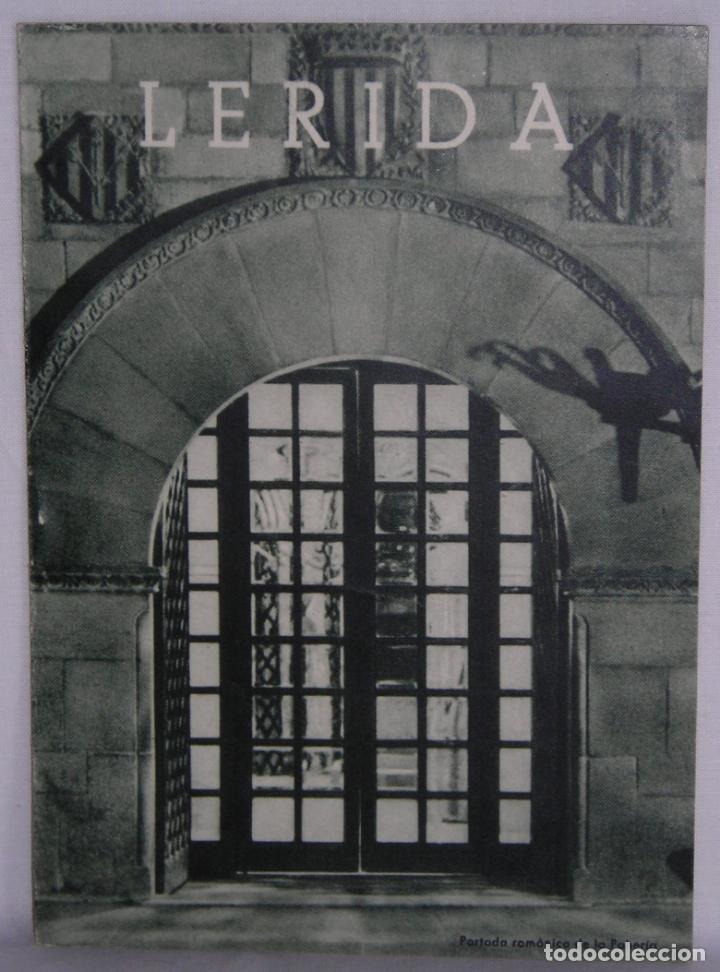 Travel Brochures: L&eacute;rida folleto turismo Diputaci&oacute;n Provincial Turismo historia monumentos fiestas Huecograbado Arte