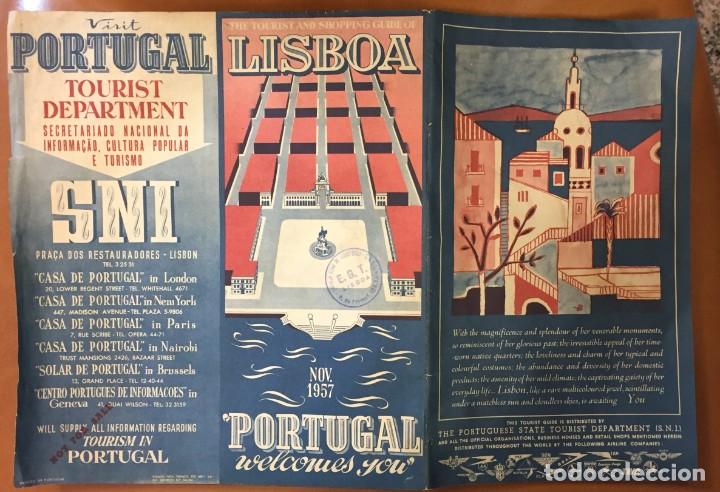 Brochures de tourisme: GUIA DE PORTUGAL. GUIDE THE PORTUGUESE STATE TOURIST S.N.I. 1957