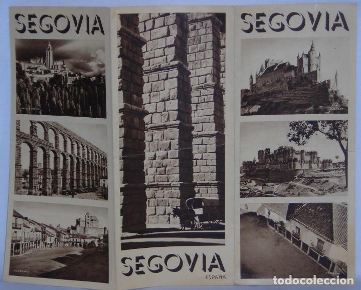Travel Brochures: Segovia folleto turismo Oficina Informaci&oacute;n Direcci&oacute;n General Turismo fotos historia Rieusset