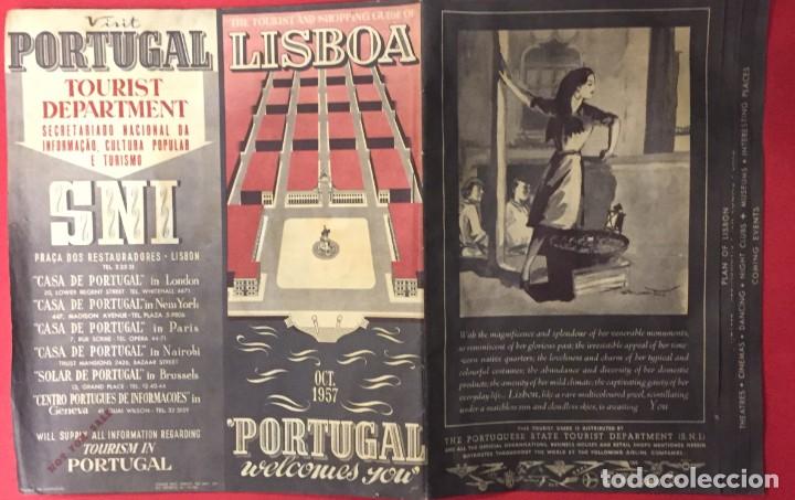 Brochures de tourisme: GUIA TURISTICA DE PORTUGAL, GUIDE THE PORTUGUESE STATE TOURIST S.N.I. OCT. 1957