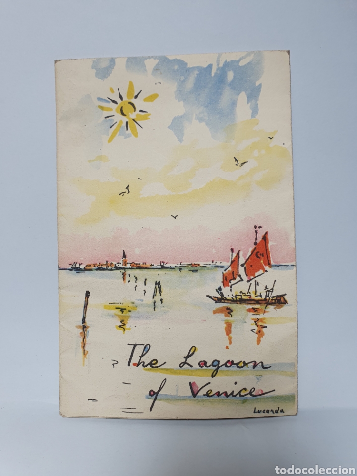 Travel Brochures: THE LAGOON OF VENICE. PUBLICIDAD TURISTICA DE VENECIA. A&Ntilde;OS 50.