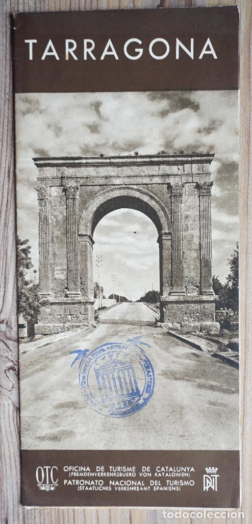 Travel Brochures: FOLLETO TUR&Iacute;STICO TARRAGONA OTC PNT A&Ntilde;OS 50 MUMBR&Uacute;