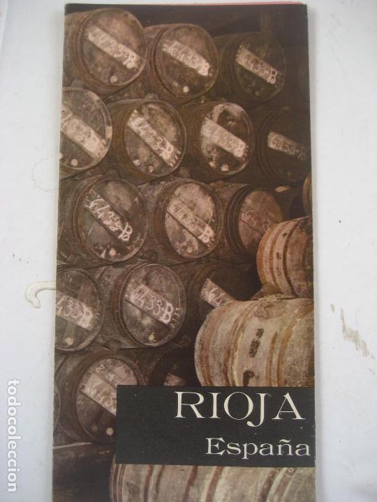 Folletos de turismo: Rioja. Rutas por Espa&ntilde;a. 1962.