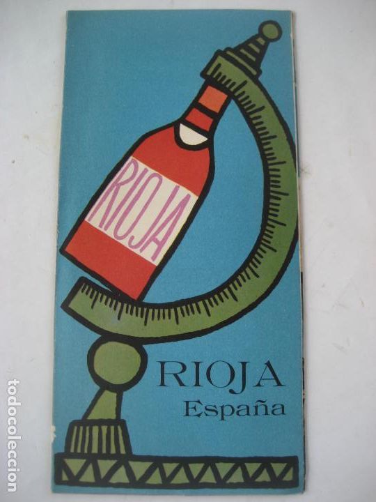Tourismusbrosch&uuml;ren: La Rioja. 1969. Folleto desplegable 44 x 42 cm.