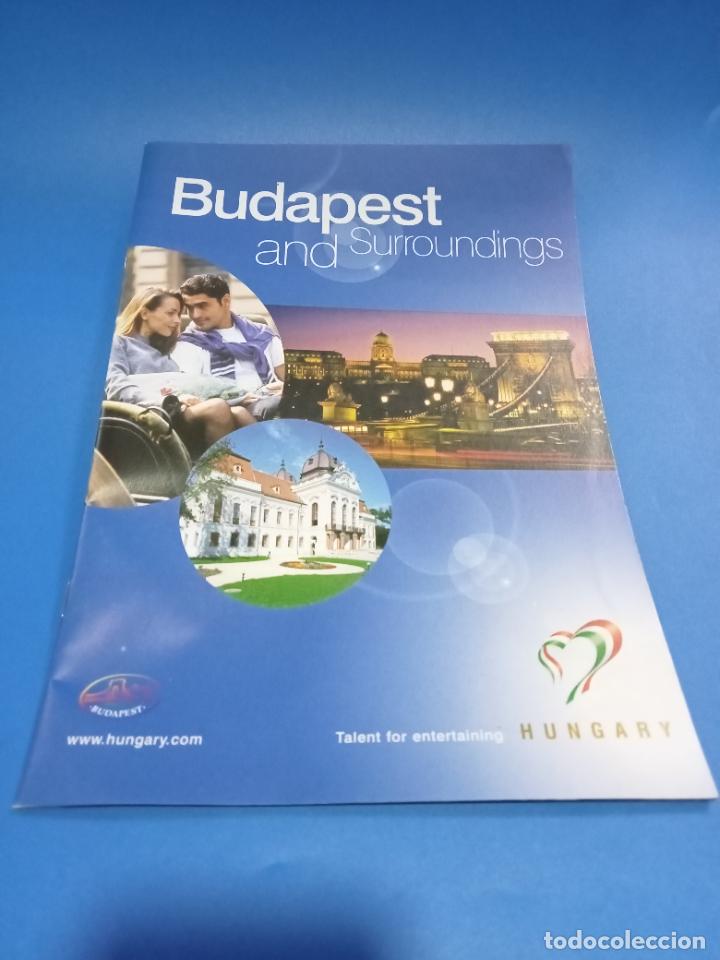 Brochures de tourisme: FOLLETO TUR&Iacute;STICO. BUDAPEST AND SURROUNDINGS. HUNGRIA. 31 P&Aacute;GINAS. VER INTERIOR