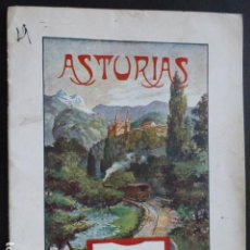 Folhetos de turismo: ASTURIAS FOLLETO COVADONGA SANTUARIO Y PARQUE NACIONAL HACIA 1915. Lote 342225903