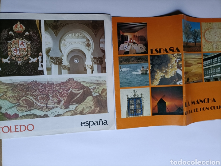Tourismusbrosch&uuml;ren: Folletos de turismo Toledo y la Mancha ruta de Don Quijote