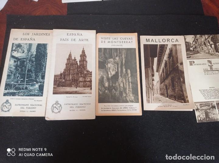 Tourismusbrosch&uuml;ren: CINCO CATALOGOS ANTIGUOS DE TURISMO