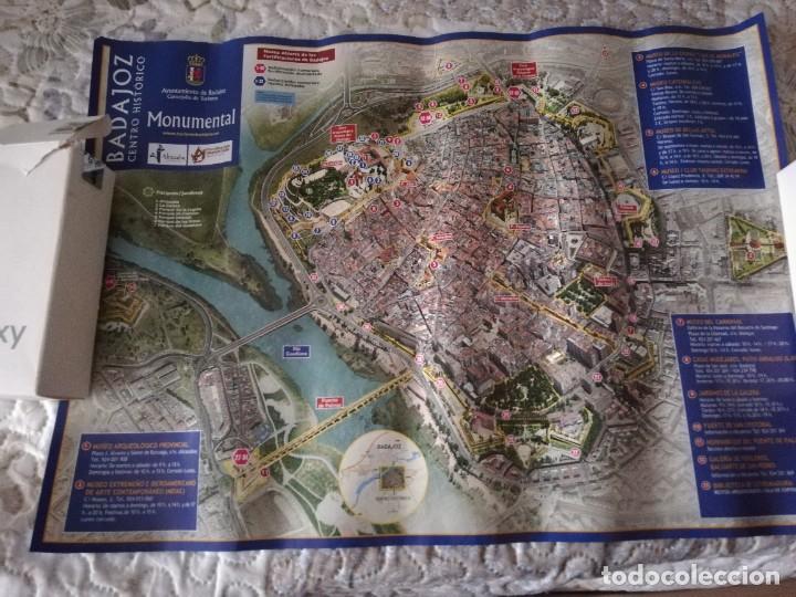 Folhetos de turismo: MAPA TUR&Iacute;STICO CENTRO HIST&Oacute;RICO BADAJOZ