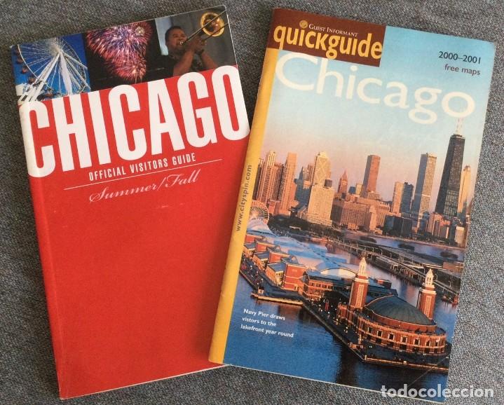 Travel Brochures: Chicago (Official Visitors Guide). Verano - oto&ntilde;o 2001
