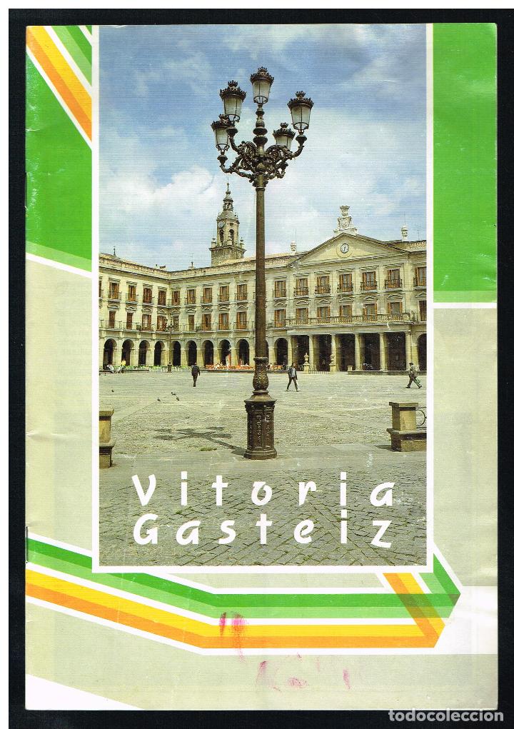 Tourismusbrosch&uuml;ren: VITORIA GAZTEIZ - FOLLETO DE TURISMO - 1990