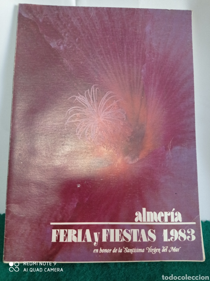Folletos de turismo: ALMER&Iacute;A PROGRAMA DE FERIA 1983 - Foto 1