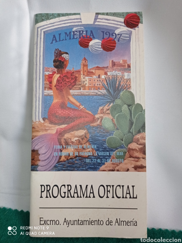 Folletos de turismo: ALMER&Iacute;A PROGRAMA OFICIAL DE FERIA 1997 - Foto 1