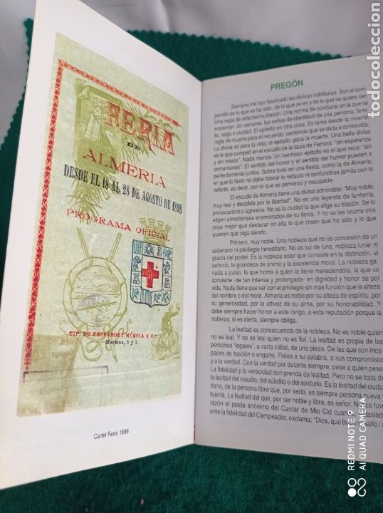 Folletos de turismo: ALMER&Iacute;A PROGRAMA OFICIAL DE FERIA 1998 - Foto 2