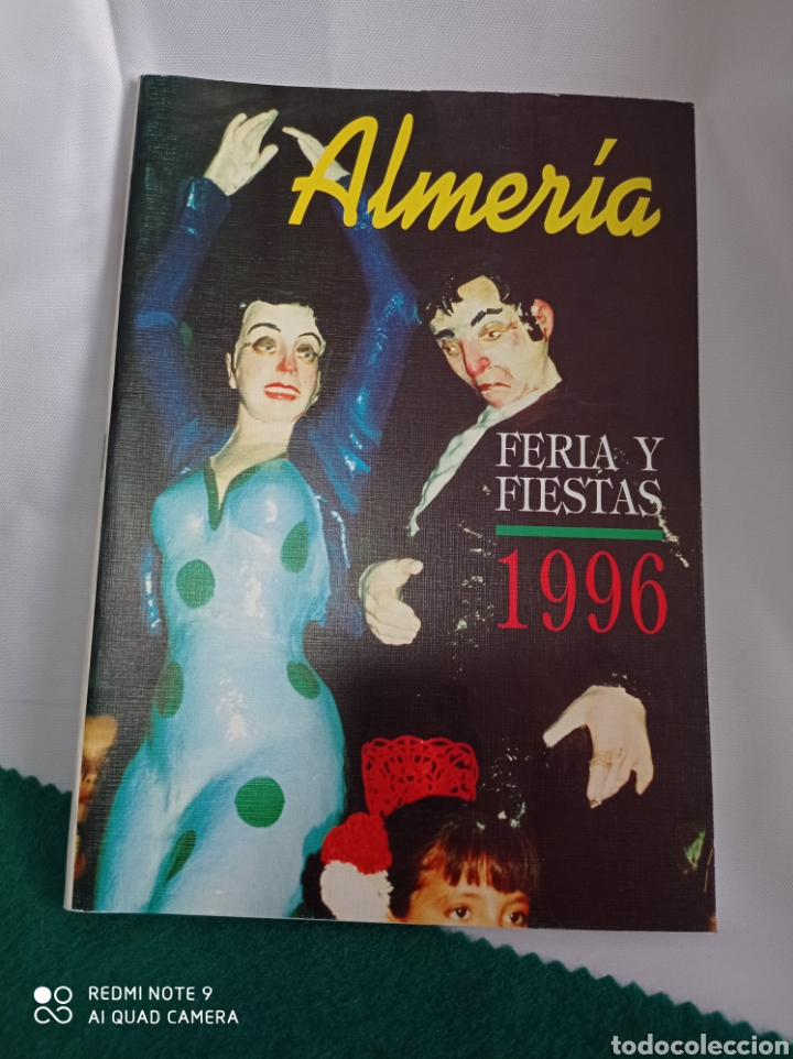 Travel Brochures: ALMER&Iacute;A PROGRAMA FERIA 1996 COFRAD&Iacute;A DE LAS ANGUSTIAS