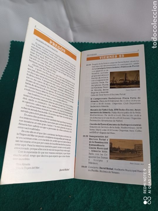 Folletos de turismo: ALMER&Iacute;A PROGRAMA OFICIAL DE FERIA 2002 - Foto 3