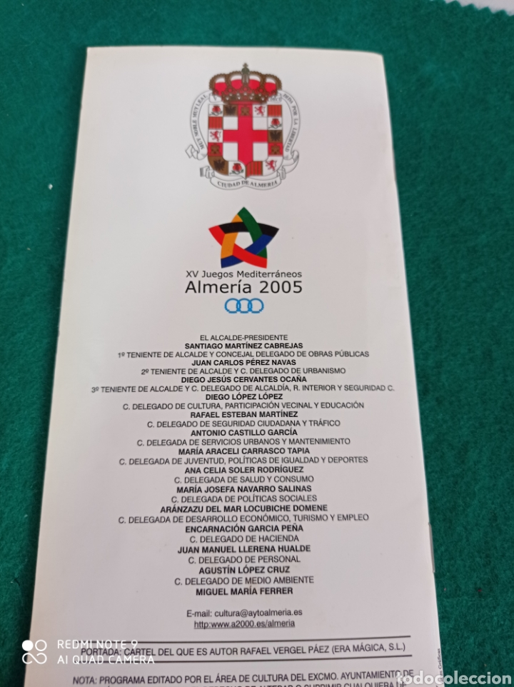 Folletos de turismo: ALMER&Iacute;A PROGRAMA OFICIAL DE FERIA 2002 - Foto 4